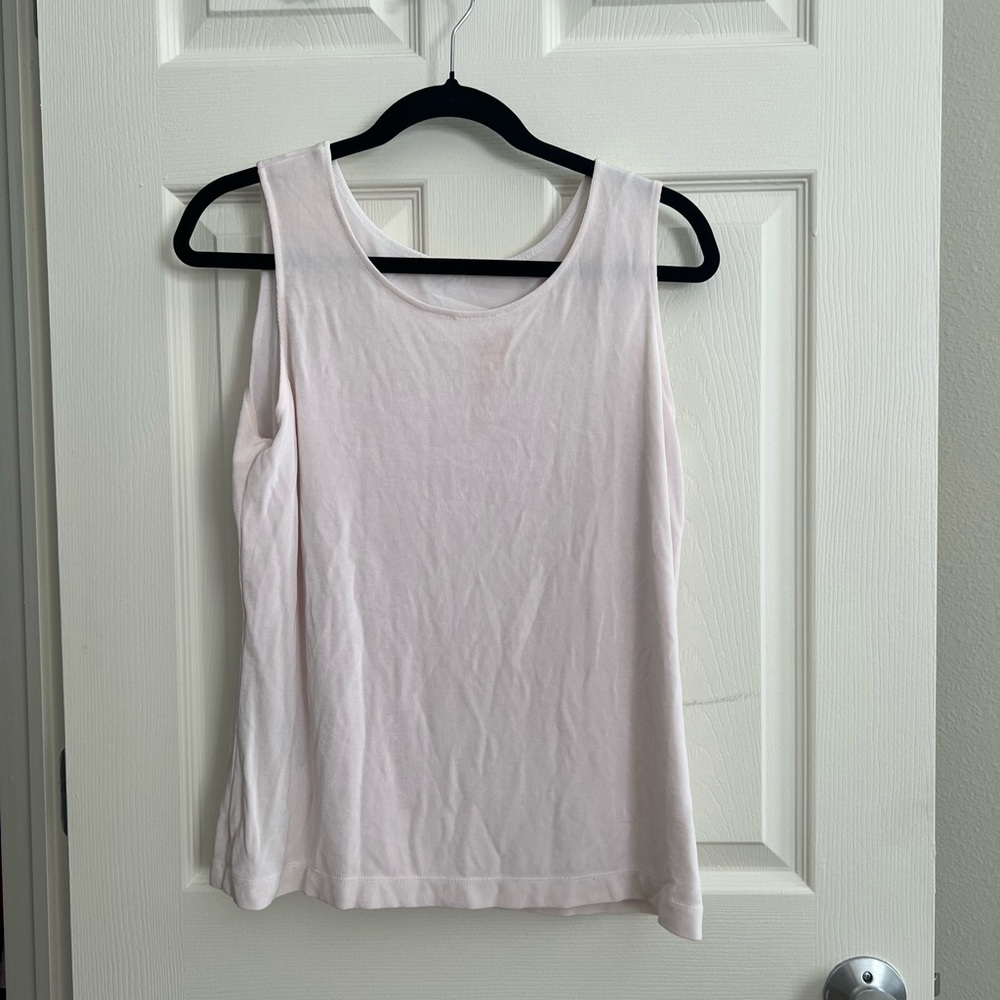 Mesh White Tank